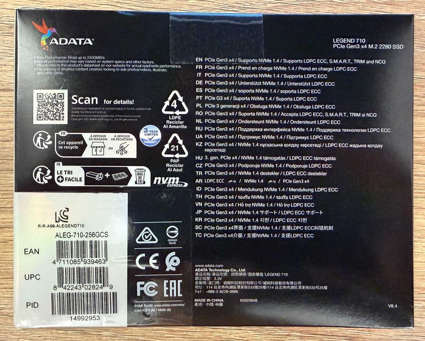 Vand 500gb ssd M2 PCIex Samsung PM991 sanatate 97%