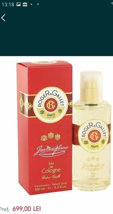 Parfum unisex 200ml Roger Gallet