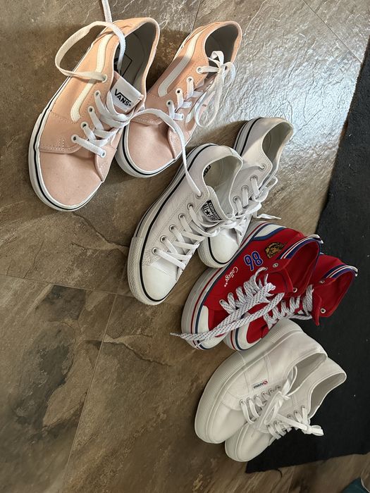 bocanci munca 46, slapi Crocs, Convers, Nike, Levis,Superga