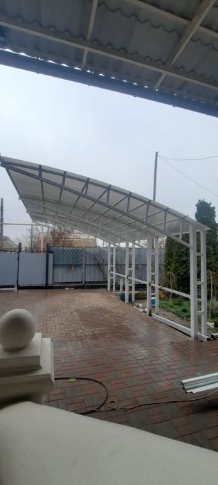 Ворота,навес,перила,заборы