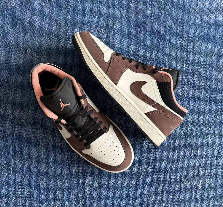 Air Jordan 1 Low "Mocha Brown" ОРИГИНАЛНИ мъжки маратонки - 42,5/27см