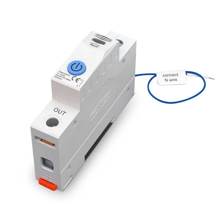 Tuya 1-63A Tomzn 1P WIFI смартметър
