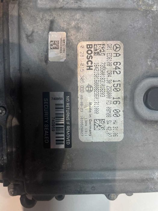 Kit pornire Mercedes Sprinter 3.0CDI A6421501600 0281015305 EDC16CP31