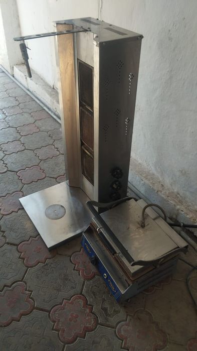 Донерный газовый аппарат  +тостер