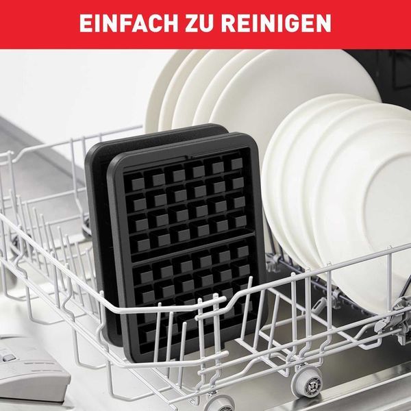 Нов Двоен Въртящ Гофретник Tefal WM756D, 1200W, 2 години Гаранция