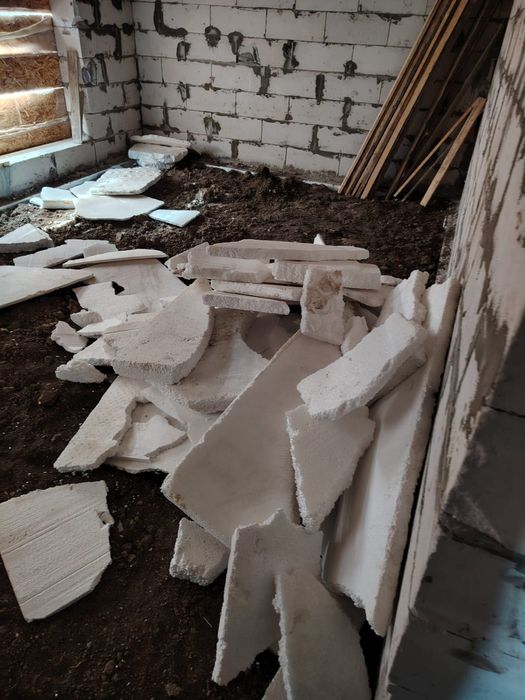 Отходы пенопласт