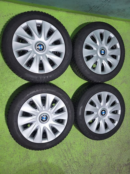 16 5x120 Bmw метални джанти с тасове гуми 5х120 бмв