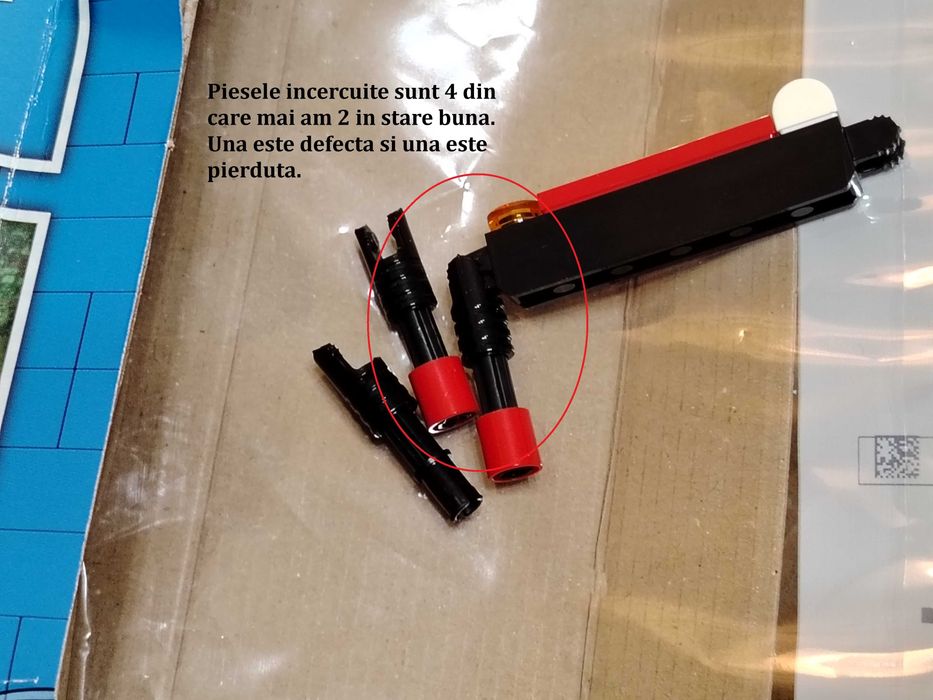 Lego City Mobile Crane pentru 7+ Ani 340 piese, Lego 60324 automacara.