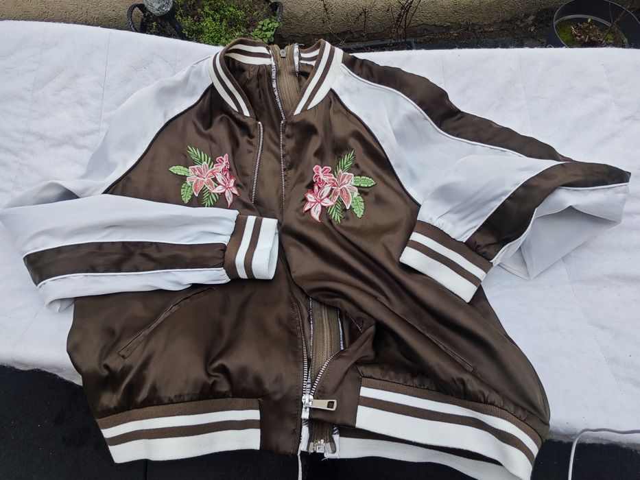 Geaca bomber Stradivarius Satin DAMA  Y2K M38