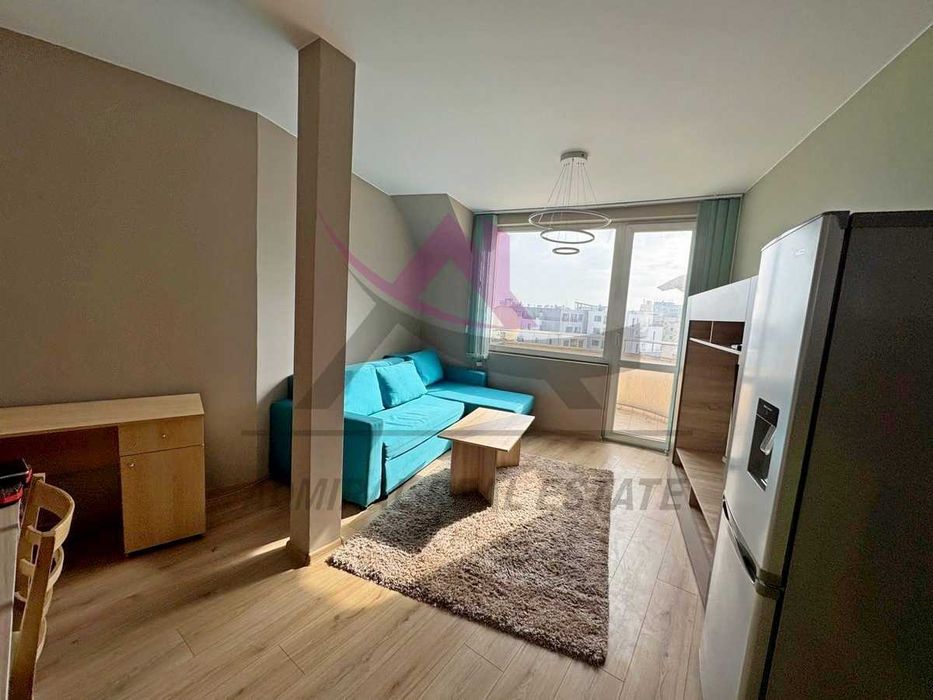 Двустаен -ново обзавеждане -Цветен квартал