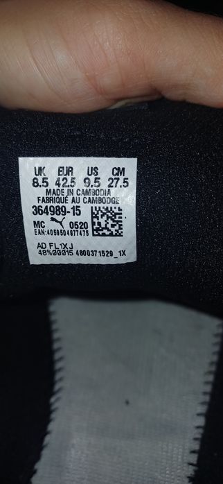 Vand Puma adidasi originali noi