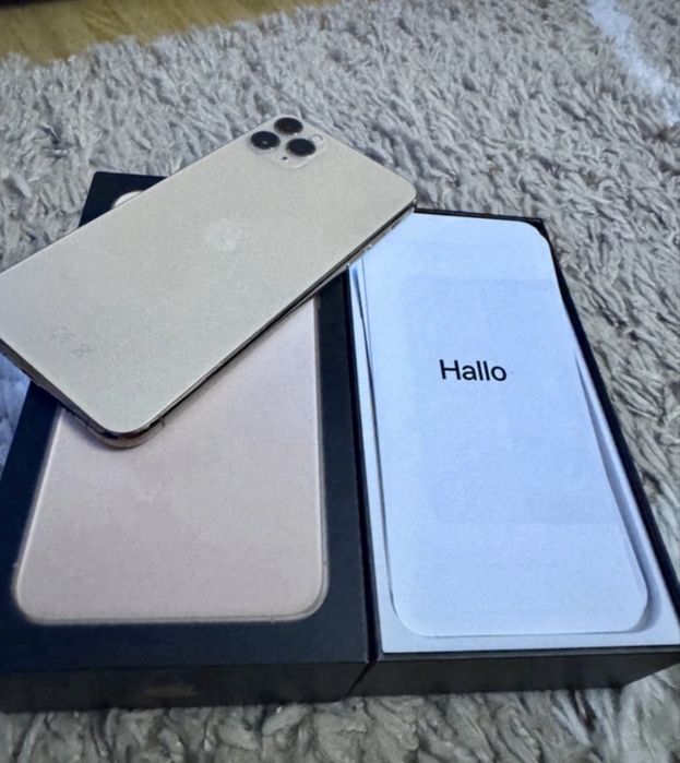 Iphone 11 Pro Max rose gold златен, неразличим от нов