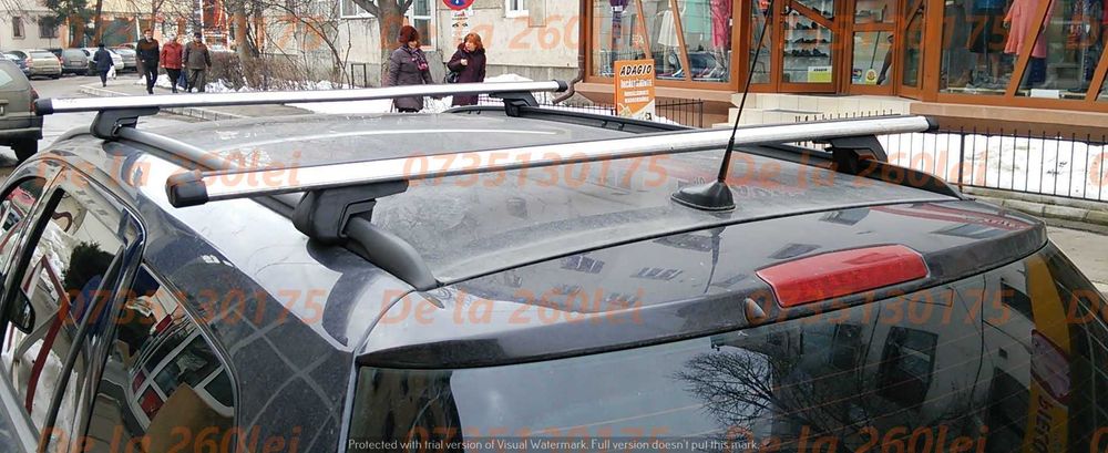 Bare transversale portbagaj OPEL Astra F G H J / Zafira A B C ALUMINIU