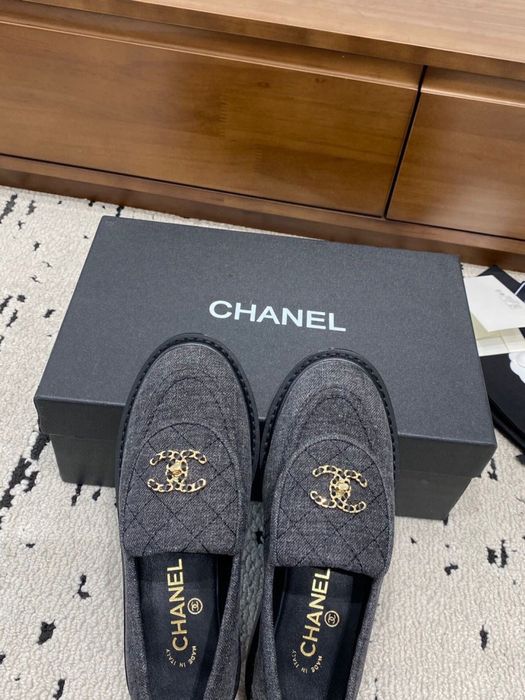 Обувки Chanel естествена кожа