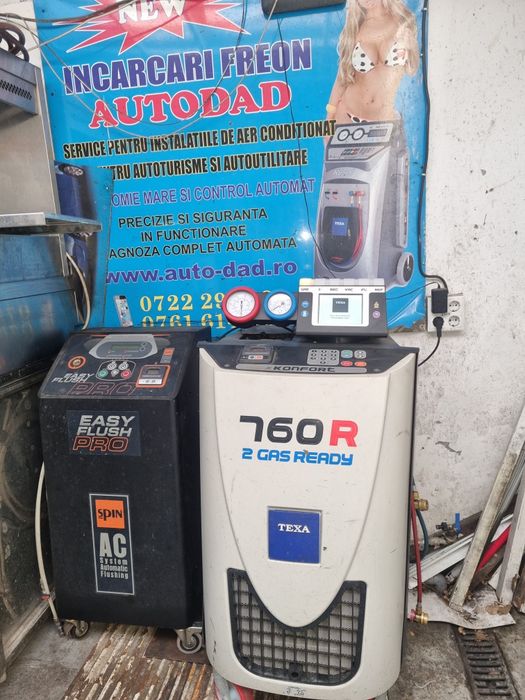 Reparații și Încărcare Freon pentru Climatizare Auto – R134A & R1234YF