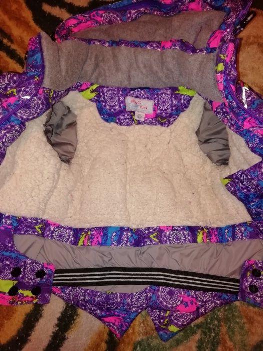 Детский лыжный костюм.