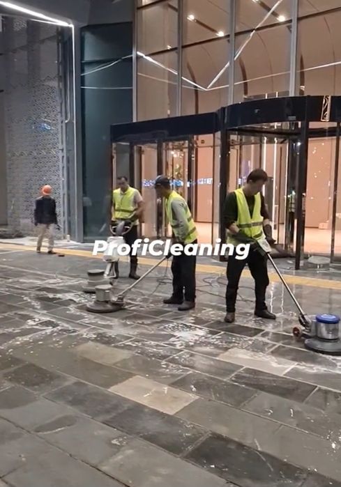 Мойка и чистка брусчатки