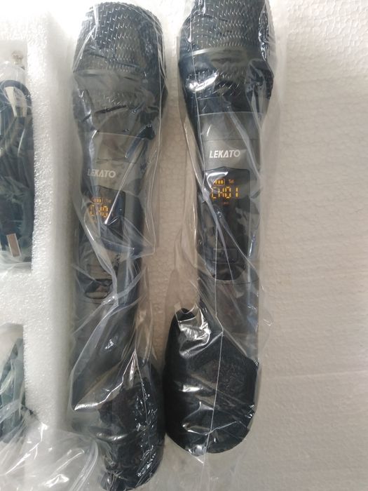 Microfon, Set 2 microfoane Lekato-Produs Nou