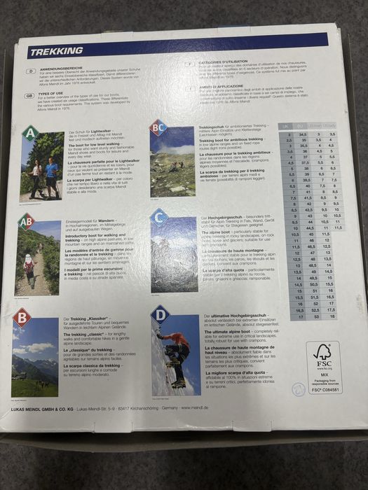 Bocanci militari hiking Meindl 41