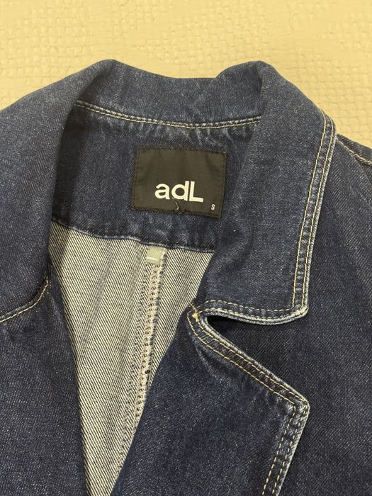Джинсовый пиджак бренд ADL
