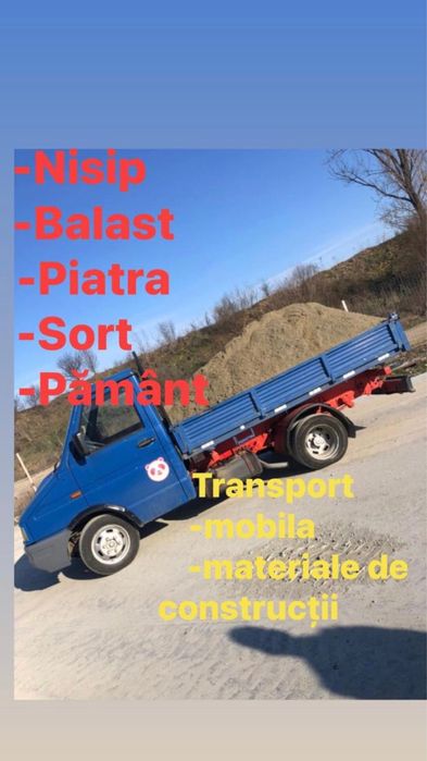 Nisip/sort/balastru/