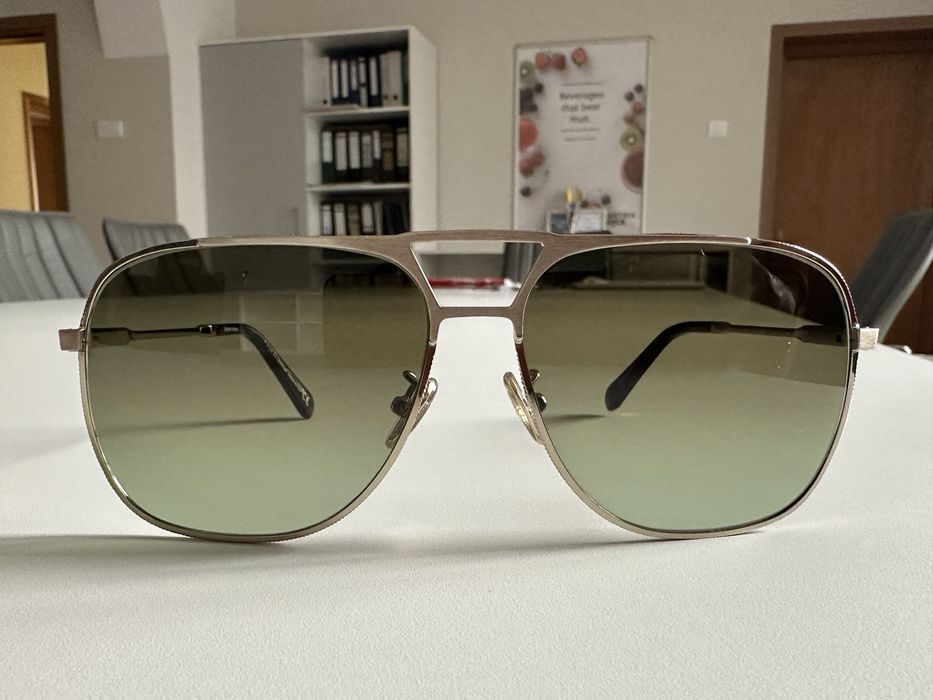 Ochelari de soare Omega, ediție limitatã gold plated, unici in Romania