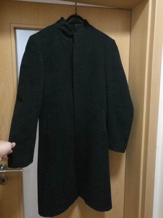 Palton barbati Zara Man, marimea M, Negru
