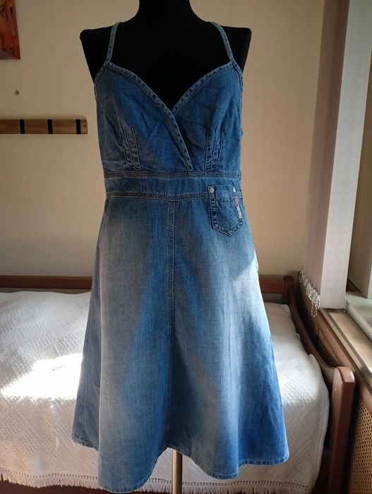 Сарафан джинсовый