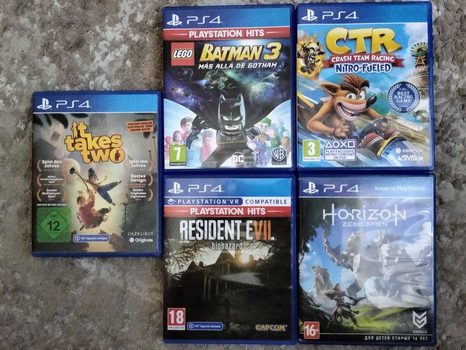 игры PS5 и PS4 новые