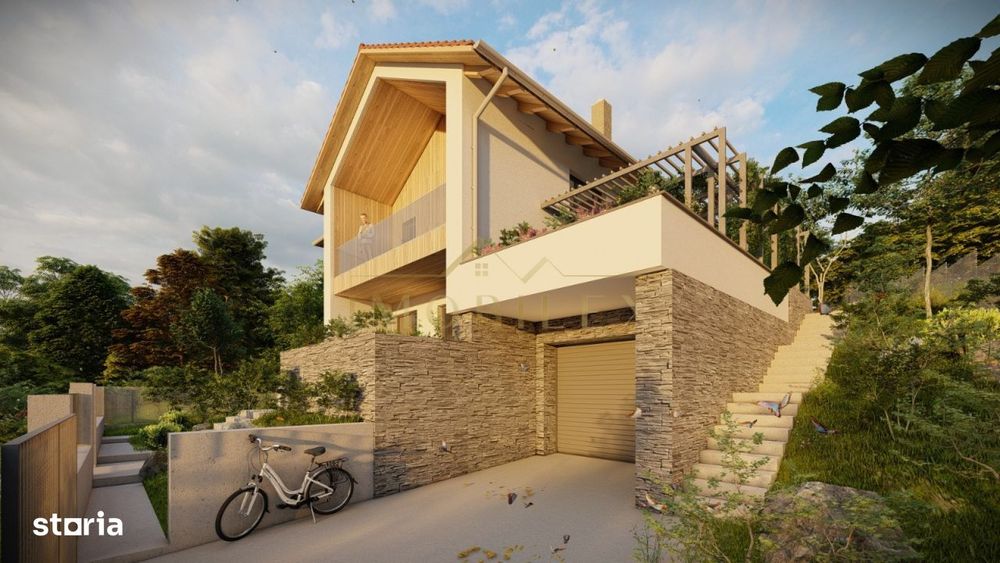 Casa individuala 190 mp in Chinteni, teren de 1.000 mp