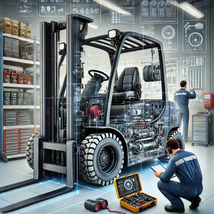 Servicii de reparații pentru stivuitoare și utilaje industriale