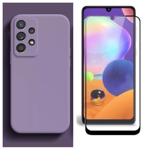 Husa Silicon Perfect  Folie Sticla Samsung A05/A13/A15/A23/A33/A06/A16