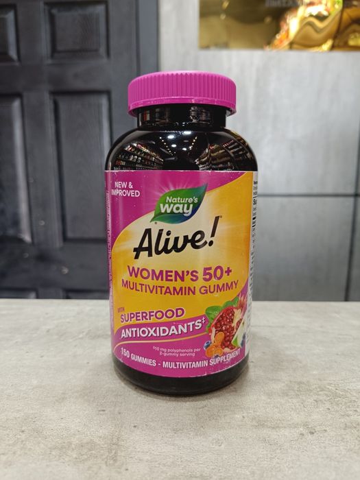 Nature's way Alive Women's 50+ multivitamin 150 gummies