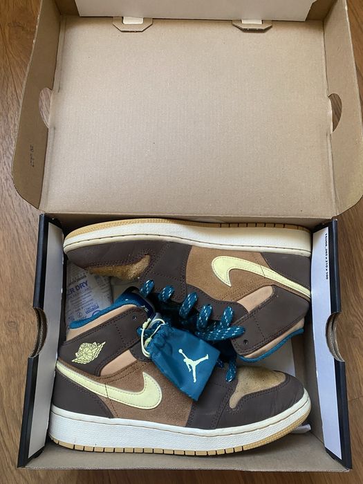 Air Jordan 1 Mid Cacao Wow – stare foarte bună