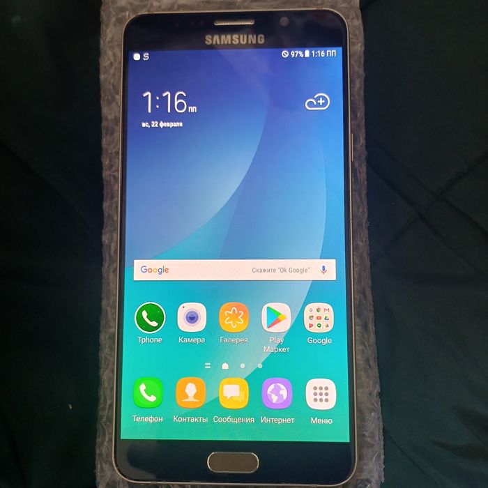 Samsung note5 64 g holati yahsh