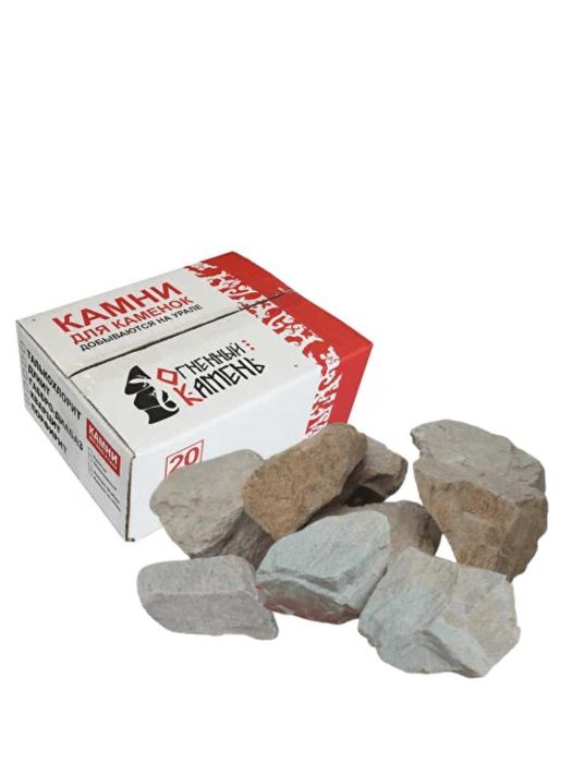 Камень Кварцит (20 кг, колотый) для бань и саун