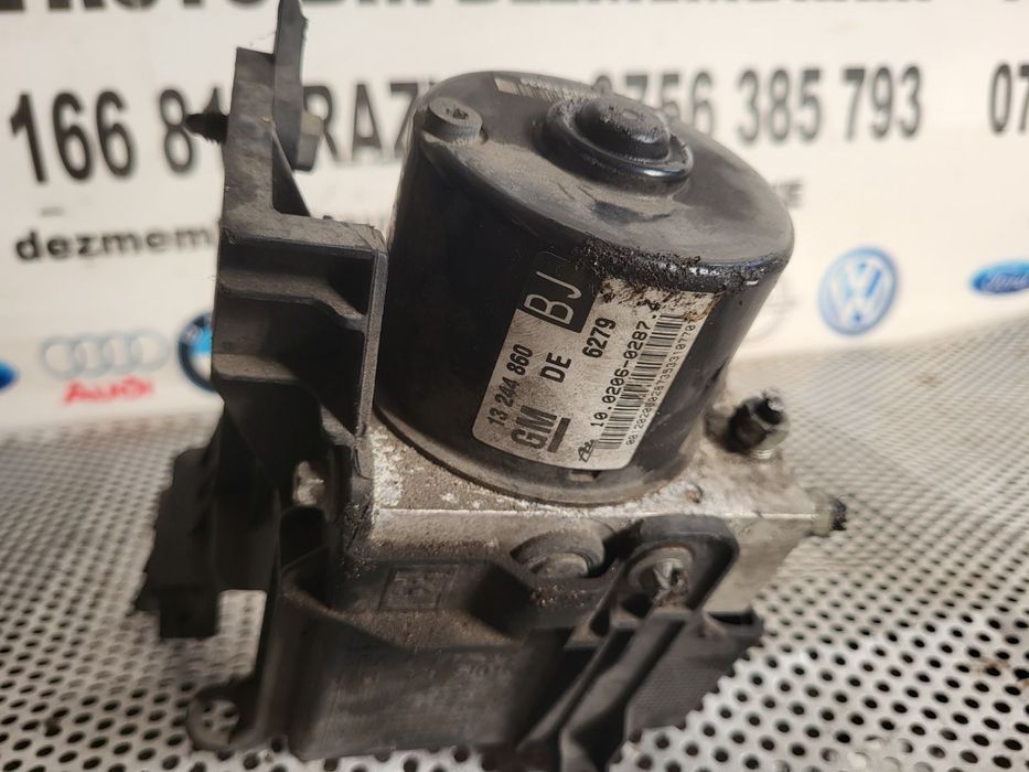 Modul Pompa Unitate ABS Opel Zafira B Astra H Cod 13244860BJ Dezmembrez Opel Zafira B 1.7 Cdti Euro 5 Motor A17DTR Cutie M32 Facelift