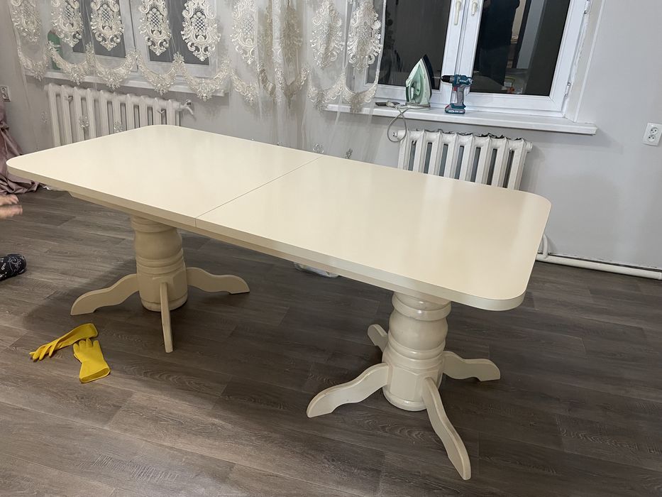 Стол со стульями, раскладной