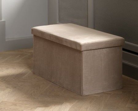 Кадифена табуретка-ракла