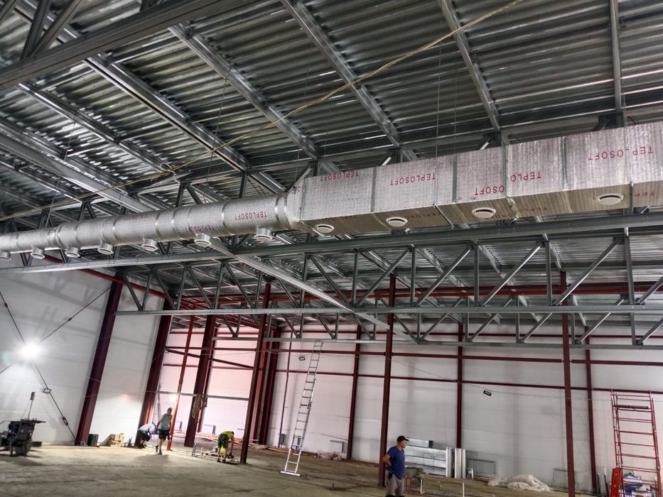 Услуги вентиляции