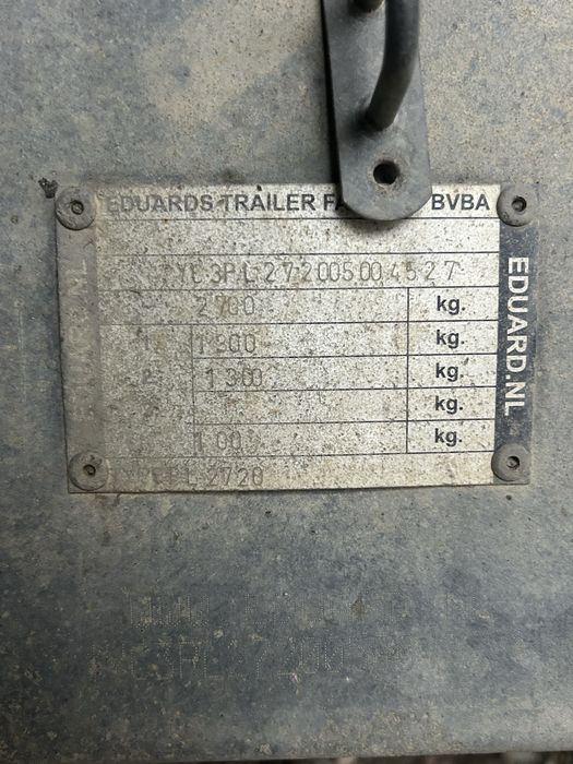 Remorca Platforma O2 Eduards