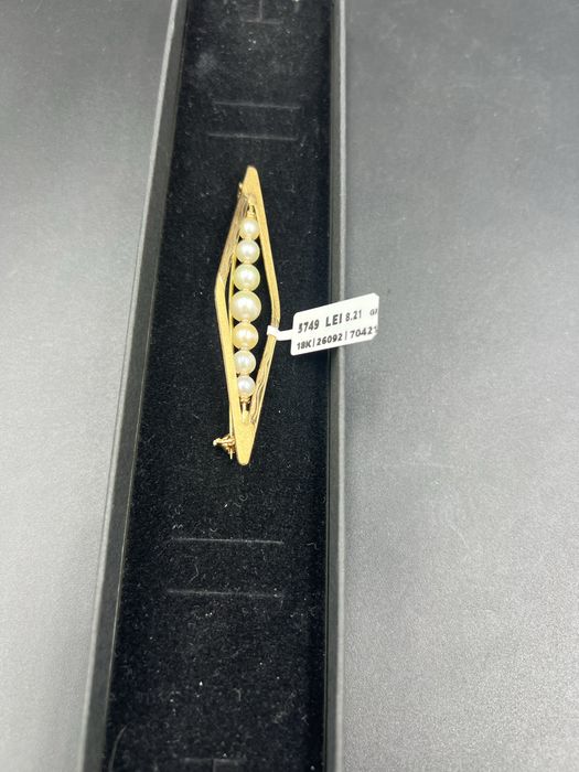 Broșă aur 18k 8.21 gr cod 26092