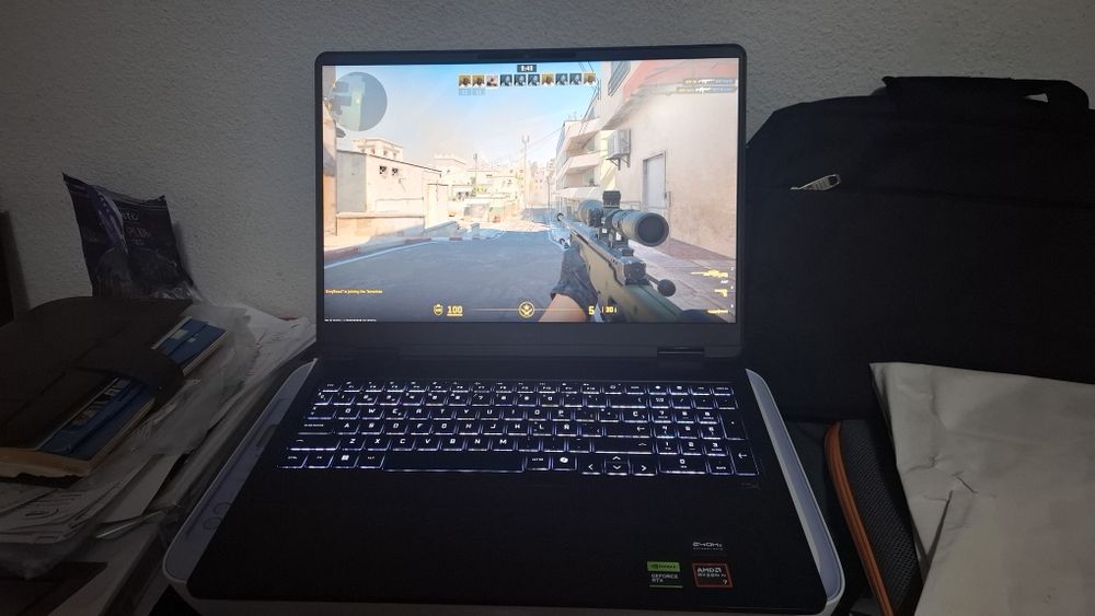 Laptop GAMING 2025 2K Hp Omen Ryzen Ai 7 350 5.00GHz 32GB RAM RTX 5060