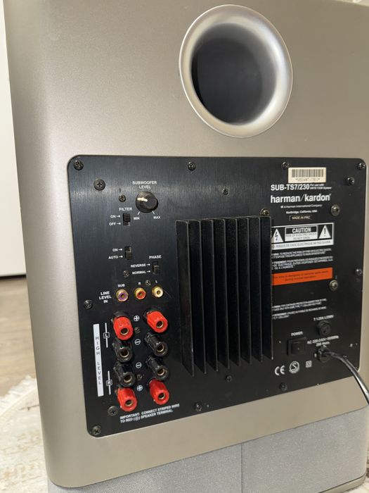 Като нов Harman Kardon SUB-TS7BQ 10”