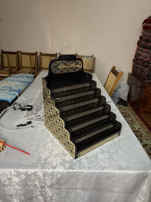 Atir peshraxta. Atir podstavka. Quticha. Подставка для духов.