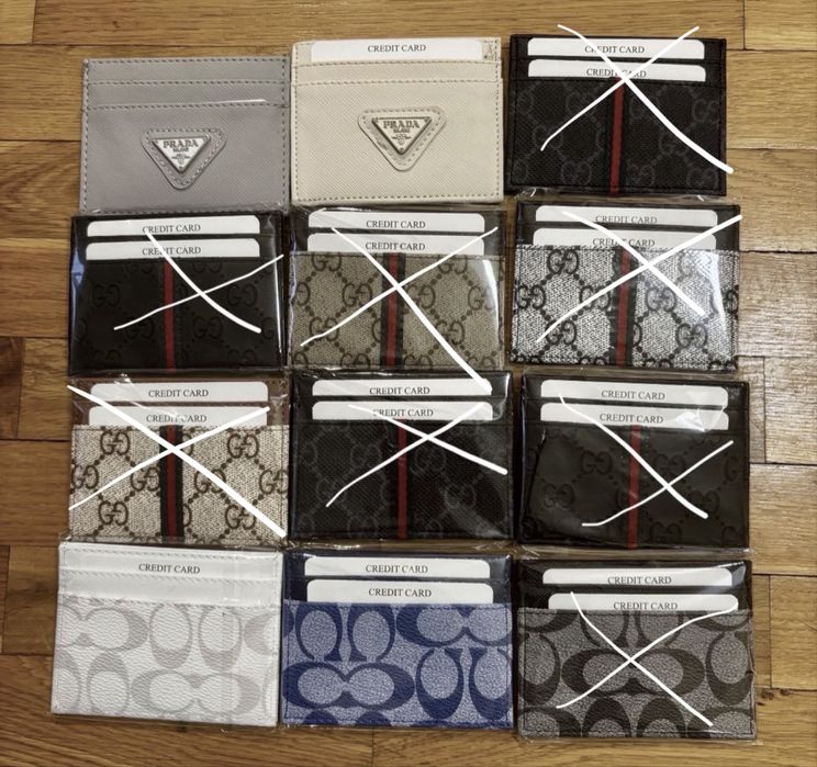 Cardholder кардхолдър Michael Kors, Gucci, Goyard, Chanel