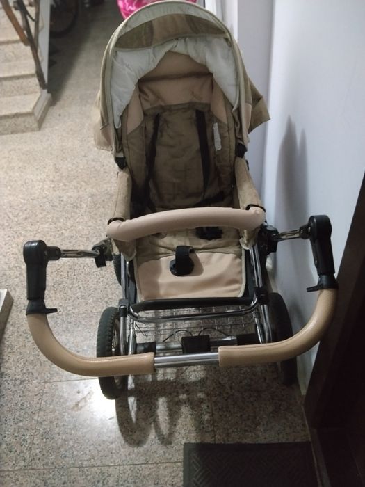 Cărucior bebe 2 în 1 cu landou mare – 500 lei
