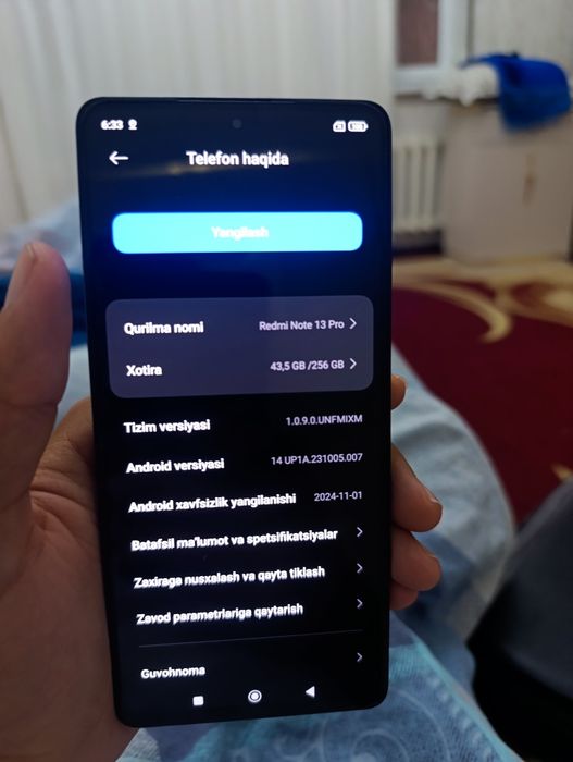 Redmi note 13 pro 12/256gb