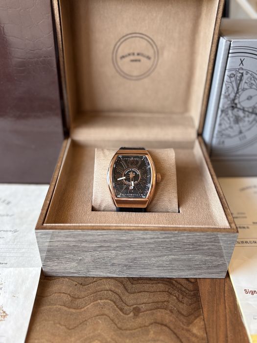 Franck Muller Black Vanquard Yachting V45