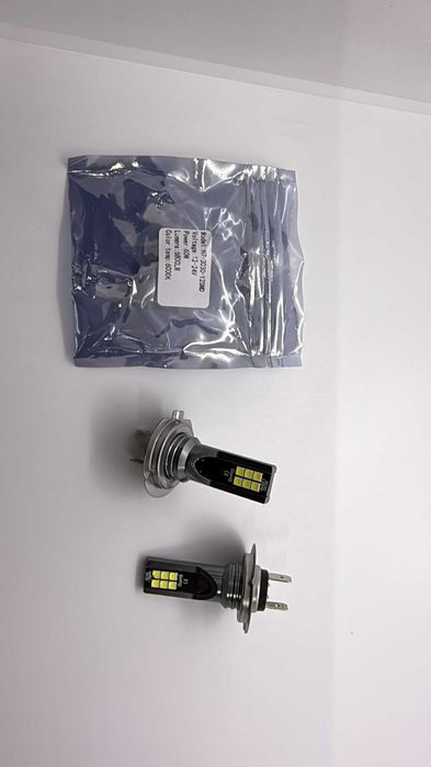 Set de 2 becuri led H7 12 SMD 3030 12V 60W